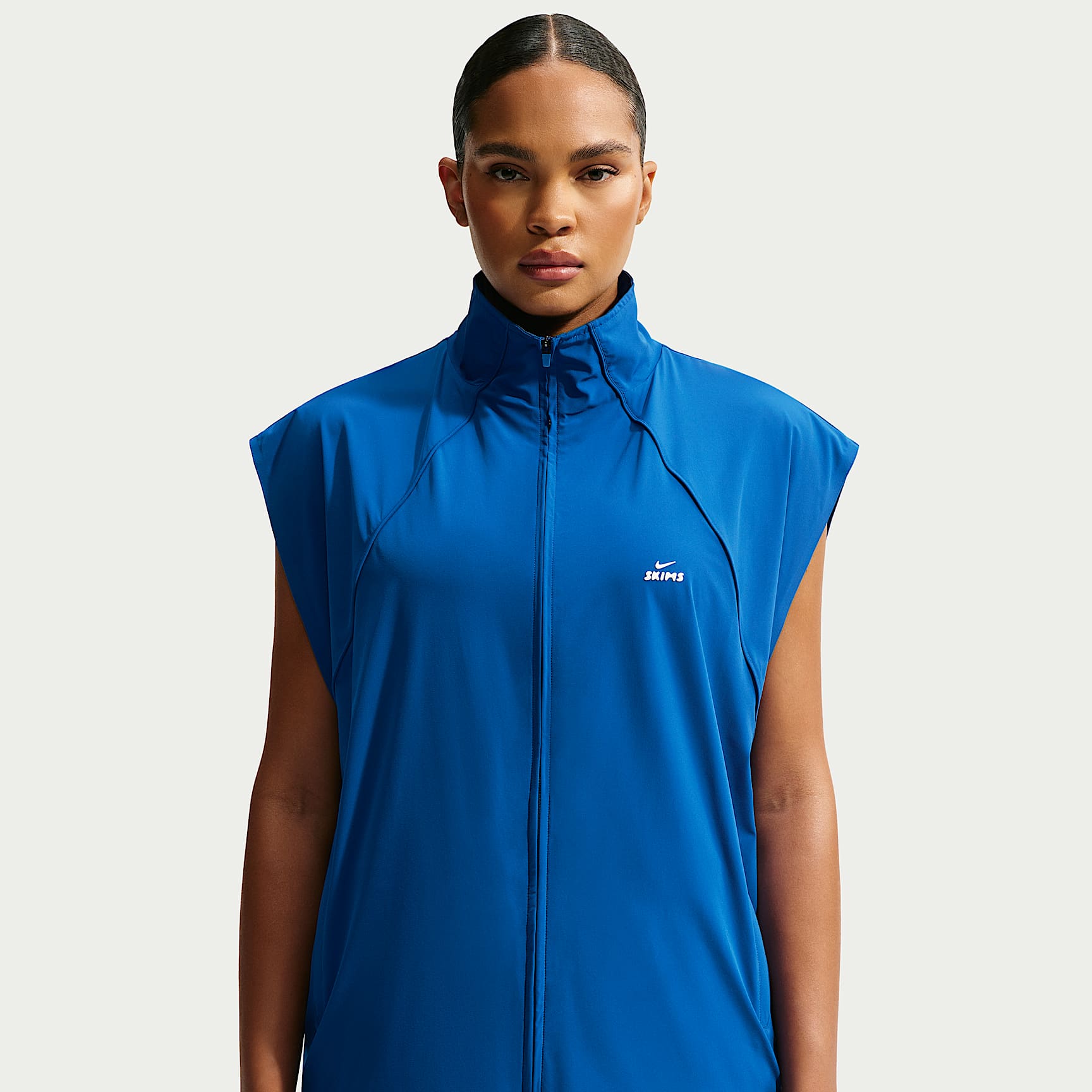 NikeSKIMS Stretch Nylon Women's Oversized Vest. Nike.com